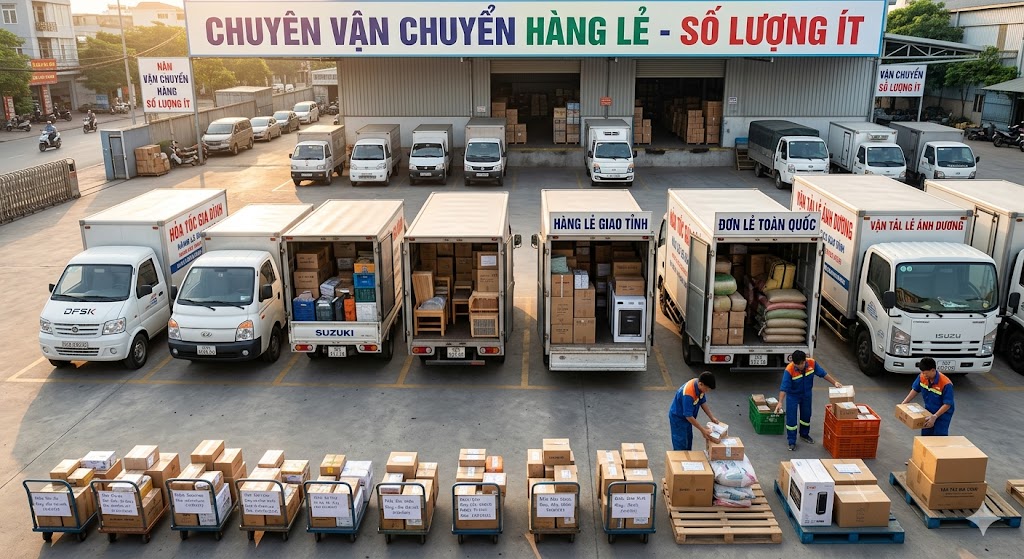Dịch vụ vận chuyển hàng số lượng ít tại Thiên Phú