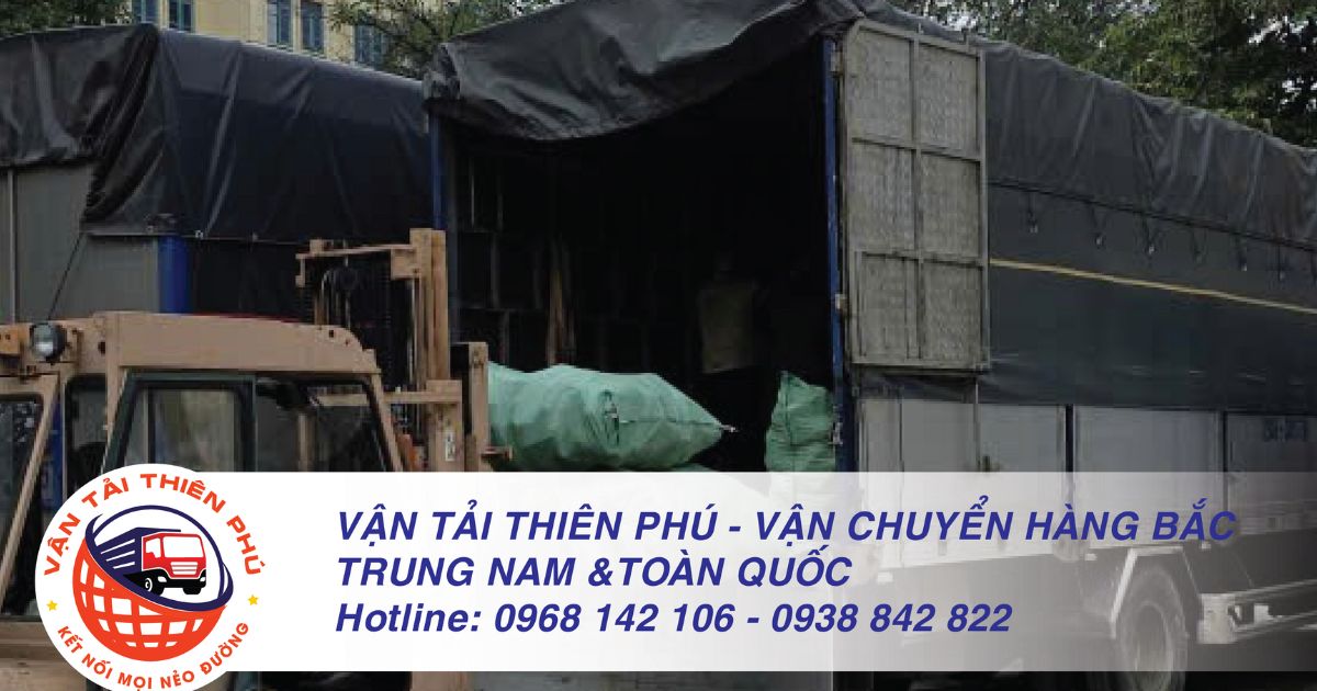 Gửi hàng nhanh TP. HCM về Hà Nội 24h tại Công ty Vận tải Thiên Phú